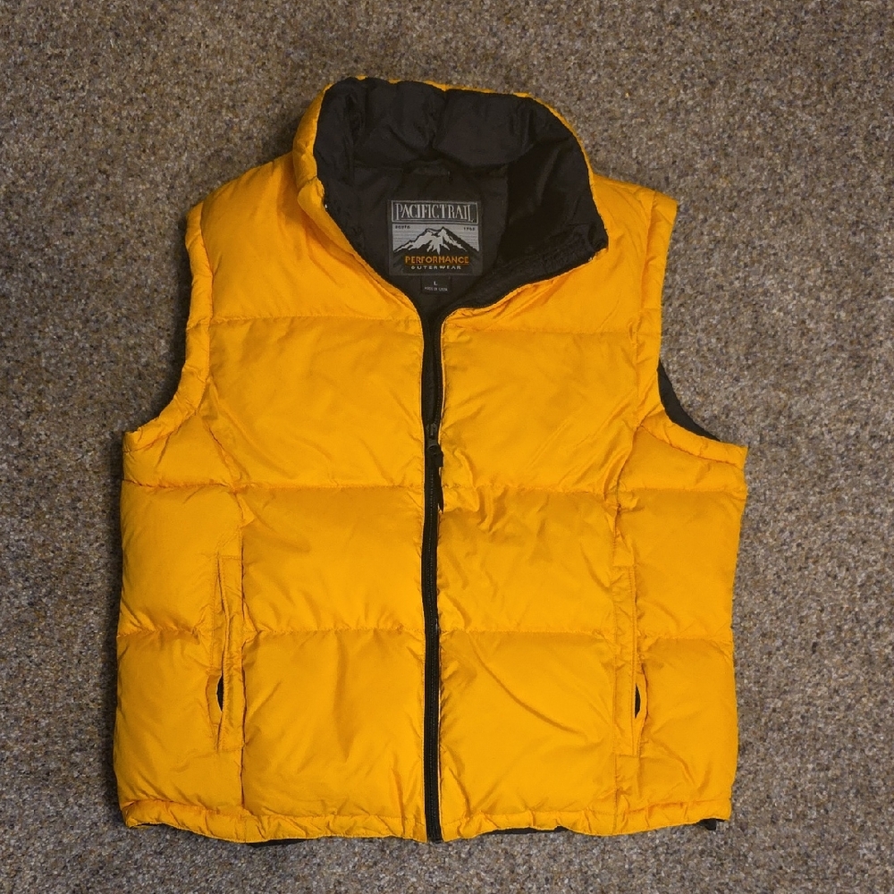 Pacific Trail Bright Yellow Puffer Vest